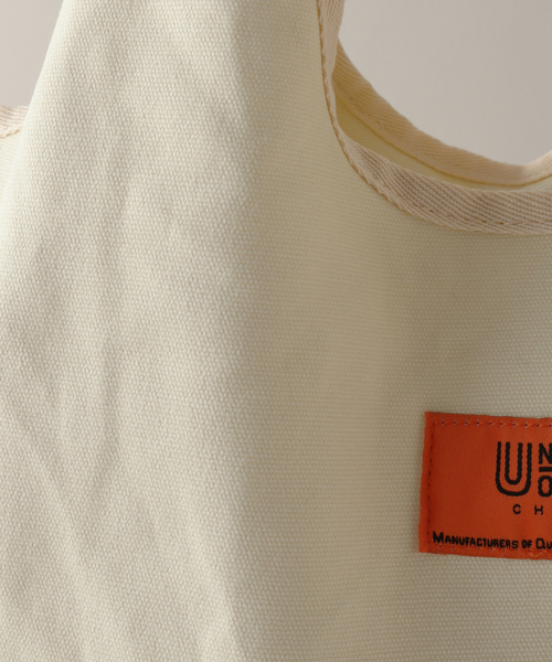 INHERIT(インヘリット)の「【UNIVERSAL OVERALL/ユニバーサルオーバーオール】 multi eco tote(ショルダーバッグ・メンズ・カーキ/ブルー系その他/アイボリー・FREE)」の7枚目の写真