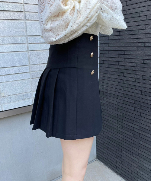 titty＆Co. PETIT（ティティアンドコープティ）の「【titty&Co.PETIT】トライカラースカパン（スカート・レディース・ブラック系その他/ブラック系その他2/ブラック系その他3/ベージュ系その他3/ベージュ系その他/グリーン系その他/ベージュ系その他2/グリーン系その他3/グリーン系その他2・SMALL/MEDIUM/LARGE）」の14枚目の写真