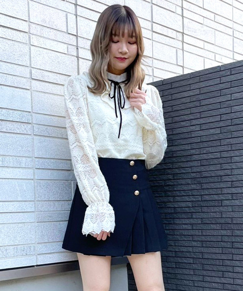 titty＆Co. PETIT（ティティアンドコープティ）の「【titty&Co.PETIT】トライカラースカパン（スカート・レディース・ブラック系その他/ブラック系その他2/ブラック系その他3/ベージュ系その他3/ベージュ系その他/グリーン系その他/ベージュ系その他2/グリーン系その他3/グリーン系その他2・SMALL/MEDIUM/LARGE）」の16枚目の写真