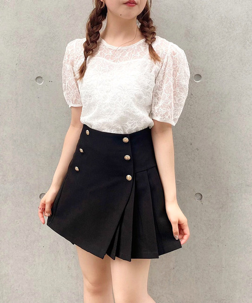 titty＆Co. PETIT（ティティアンドコープティ）の「【titty&Co.PETIT】トライカラースカパン（スカート・レディース・ブラック系その他/ブラック系その他2/ブラック系その他3/ベージュ系その他3/ベージュ系その他/グリーン系その他/ベージュ系その他2/グリーン系その他3/グリーン系その他2・SMALL/MEDIUM/LARGE）」の17枚目の写真