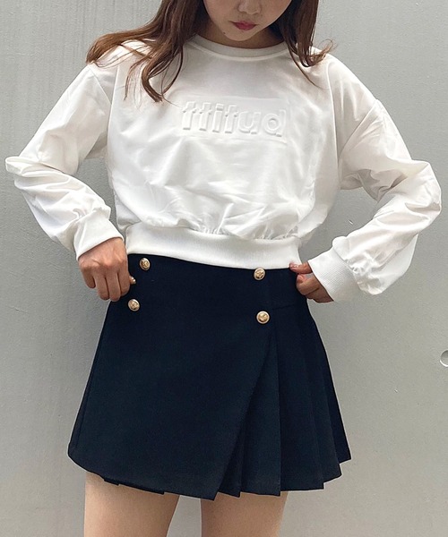 titty＆Co. PETIT（ティティアンドコープティ）の「【titty&Co.PETIT】トライカラースカパン（スカート・レディース・ブラック系その他/ブラック系その他2/ブラック系その他3/ベージュ系その他3/ベージュ系その他/グリーン系その他/ベージュ系その他2/グリーン系その他3/グリーン系その他2・SMALL/MEDIUM/LARGE）」の21枚目の写真