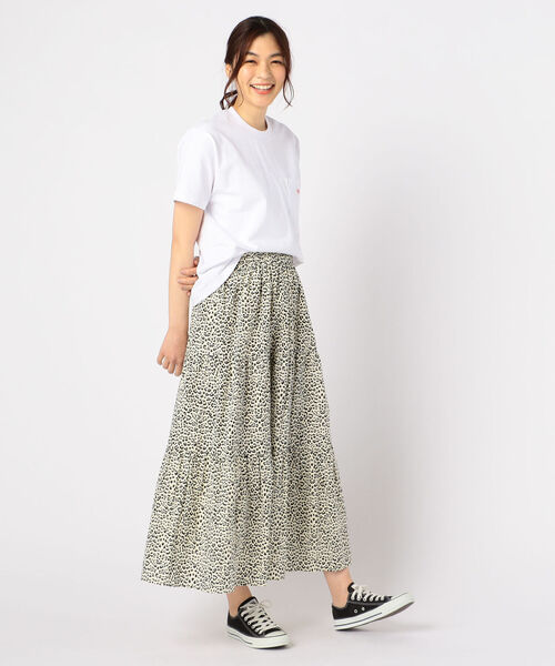 DANTON（ダントン）の「【DANTON/ダントン】POCKET Tシャツ #JD-9041（Tシャツ/カットソー・レディース・ホワイト/ブラック/オリーブ/ダークネイビー/パープル/キャメル・34/36）」の15枚目の写真