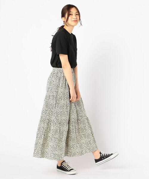 DANTON（ダントン）の「【DANTON/ダントン】POCKET Tシャツ #JD-9041（Tシャツ/カットソー・レディース・ホワイト/ブラック/オリーブ/ダークネイビー/パープル/キャメル・34/36）」の20枚目の写真