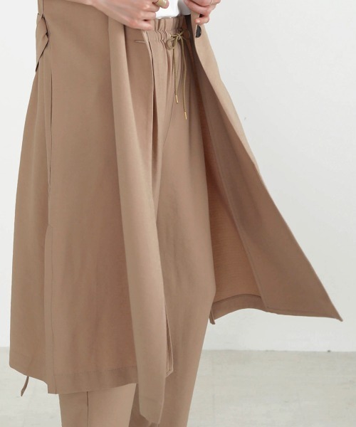 Bou Jeloud(ブージュルード)の「ドライタッチ◆ジレカーディガン(ベスト・レディース・ベージュ/カーキ・38)」の10枚目の写真