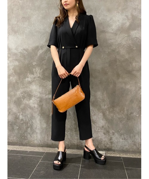 SLY（スライ）の「F LEATHER OIL COVERED SANDAL フェイクレザー サンダル（サンダル・レディース・ブラック/ブラウン・LARGE/MEDIUM/SMALL）」の18枚目の写真