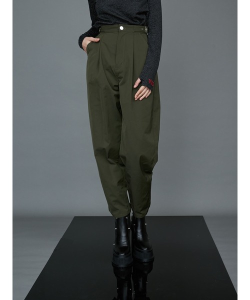 PAMEO POSE（パメオポーズ）の「Tuck Trousers（その他パンツ・レディース・ブラック/ベージュ/カーキ・S/M）」の15枚目の写真