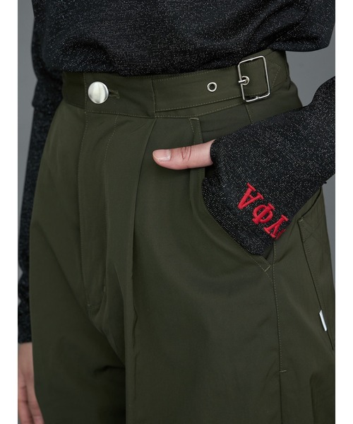 PAMEO POSE（パメオポーズ）の「Tuck Trousers（その他パンツ・レディース・ブラック/ベージュ/カーキ・S/M）」の22枚目の写真