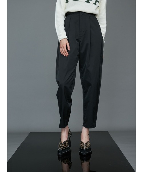 PAMEO POSE（パメオポーズ）の「Tuck Trousers（その他パンツ・レディース・ブラック/ベージュ/カーキ・S/M）」の10枚目の写真