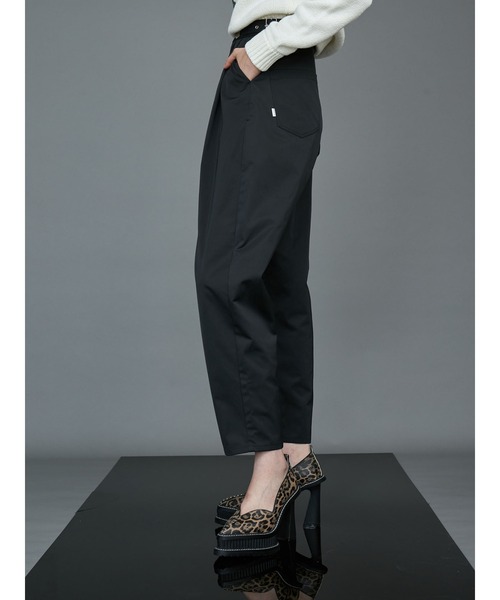 PAMEO POSE（パメオポーズ）の「Tuck Trousers（その他パンツ・レディース・ブラック/ベージュ/カーキ・S/M）」の5枚目の写真