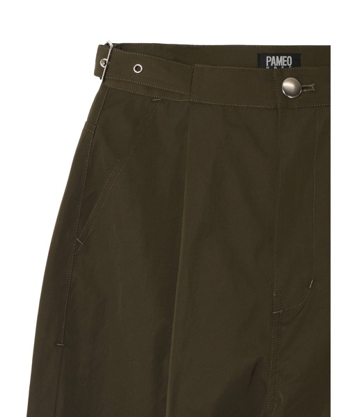 PAMEO POSE（パメオポーズ）の「Tuck Trousers（その他パンツ・レディース・ブラック/ベージュ/カーキ・S/M）」の11枚目の写真