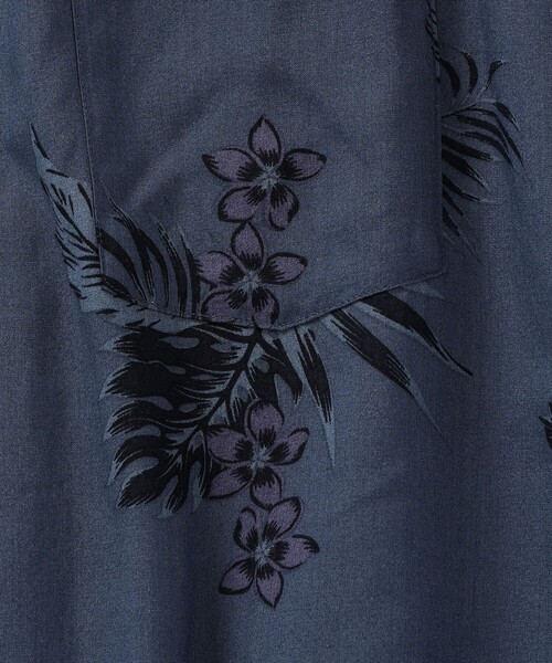 SHIPS any（シップス エニィ）の「SHIPS any: ダーク アロハ 半袖 シャツ◇（シャツ/ブラウス・メンズ・ブラック/ネイビー/シルバーグレー/ダークグリーン/カーキ/ロイヤルブルー・SMALL/MEDIUM/LARGE/X-LARGE）」の21枚目の写真