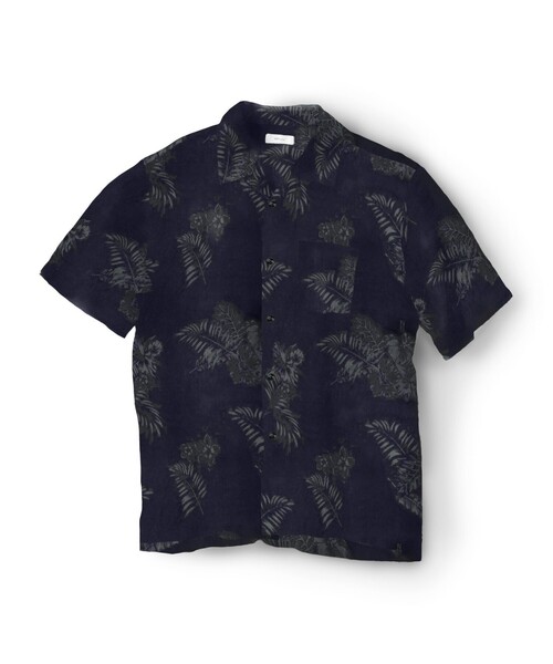 SHIPS any（シップス エニィ）の「SHIPS any: ダーク アロハ 半袖 シャツ◇（シャツ/ブラウス・メンズ・ブラック/ネイビー/シルバーグレー/ダークグリーン/カーキ/ロイヤルブルー・SMALL/MEDIUM/LARGE/X-LARGE）」の22枚目の写真