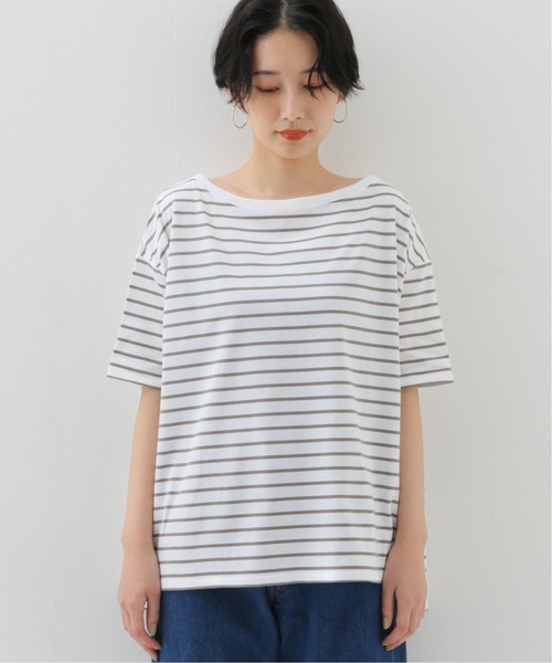FRAMeWORK（フレームワーク）の「ボーダースクエアT◇（Tシャツ
