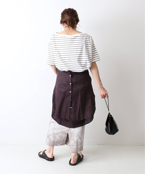 FRAMeWORK（フレームワーク）の「ボーダースクエアT◇（Tシャツ