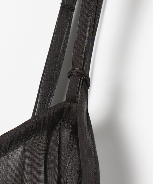 PAGEBOY（ページボーイ）の「バックレースアップキャミワンピース（ワンピース・レディース・ブラック/ブラウン系その他/グレイッシュベージュ・FREE）」の11枚目の写真