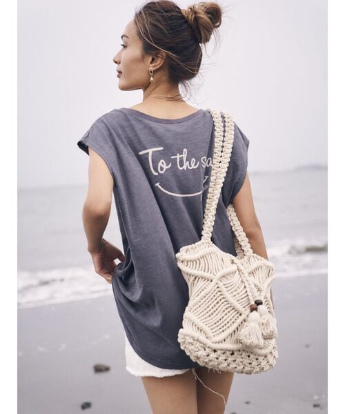 To the sea（トゥーザシー）の「バックスマイルタンクトップ