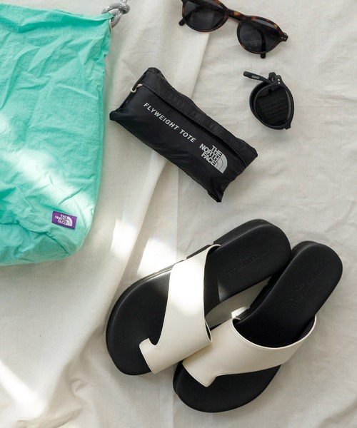 MADEMOISELLE ROPE'（マドモアゼル ロペ）の「【一部WEB限定】プラットフォームトングサンダル（サンダル・レディース・その他1/オレンジ/ブラック/オフホワイト・35.5/36.5/37.5）」の2枚目の写真