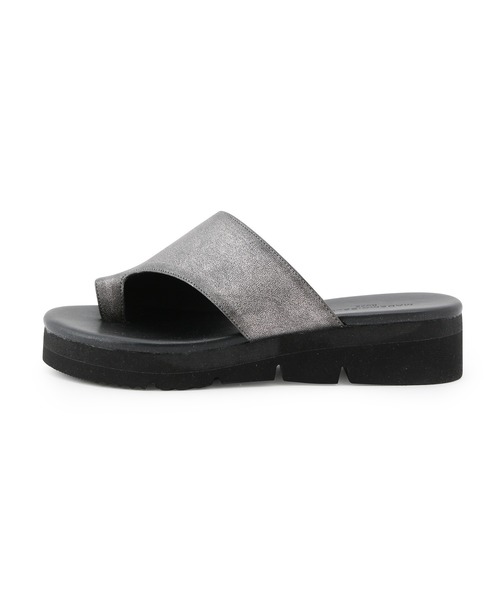 MADEMOISELLE ROPE'（マドモアゼル ロペ）の「【一部WEB限定】プラットフォームトングサンダル（サンダル・レディース・その他1/オレンジ/ブラック/オフホワイト・35.5/36.5/37.5）」の9枚目の写真