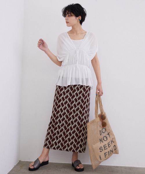 MADEMOISELLE ROPE'（マドモアゼル ロペ）の「【一部WEB限定】プラットフォームトングサンダル（サンダル・レディース・その他1/オレンジ/ブラック/オフホワイト・35.5/36.5/37.5）」の21枚目の写真