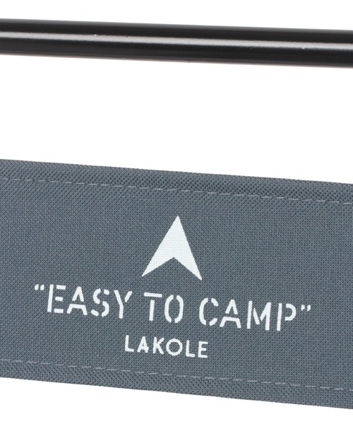 LAKOLE(ラコレ)の「【EASY TO CAMP】バックレスト付きフォールディングチェア / 938223(アウトドアグッズ・レディース・ネイビー/アイボリー・FREE)」の6枚目の写真