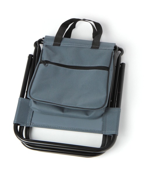LAKOLE(ラコレ)の「【EASY TO CAMP】バックレスト付きフォールディングチェア / 938223(アウトドアグッズ・レディース・ネイビー/アイボリー・FREE)」の10枚目の写真