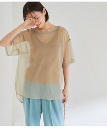 ROPE' | 【洗える】シアーTEE(Tシャツ/カットソー)