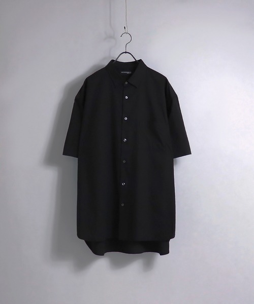 Confirm(コンファーム)の「ソフトブロードビッグシルエットシャツ(シャツ/ブラウス・メンズ・ブラック/グレー/ホワイト/サックスブルー/ベージュ・FREE)」の3枚目の写真