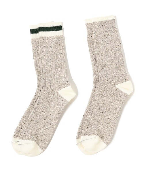 BEAMS PLUS（ビームスプラス）の「ラグ ソックス（ソックス/靴下・メンズ・ネイビー/カーキ/グレー/オフホワイト/インディゴブルー/ライトブラウン・ONE SIZE）」の2枚目の写真