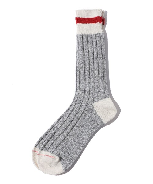 BEAMS PLUS（ビームスプラス）の「ラグ ソックス（ソックス/靴下・メンズ・ネイビー/カーキ/グレー/オフホワイト/インディゴブルー/ライトブラウン・ONE SIZE）」の7枚目の写真