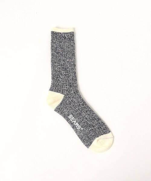 BEAMS PLUS（ビームスプラス）の「ラグ ソックス（ソックス/靴下・メンズ・ネイビー/カーキ/グレー/オフホワイト/インディゴブルー/ライトブラウン・ONE SIZE）」の19枚目の写真