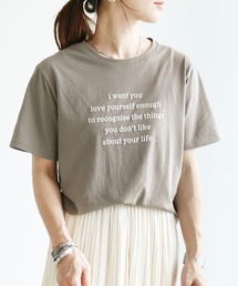 reca | 発砲プリントロゴTシャツ(Tシャツ/カットソー)