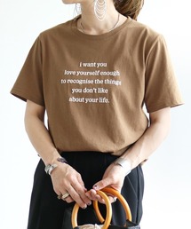 発砲プリントロゴTシャツ