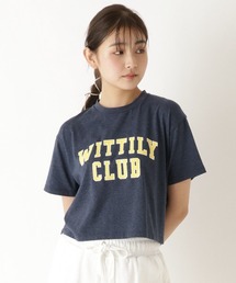 REDYAZEL（レディアゼル）の「ロゴプリントＴシャツ（Tシャツ/カットソー）」