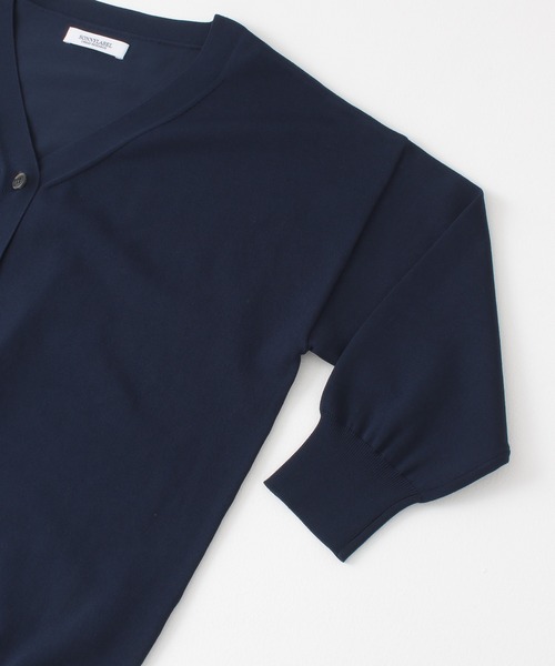 URBAN RESEARCH Sonny Label(アーバンリサーチサニーレーベル)の「(接触冷感)ショートカーディガン(カーディガン/ボレロ・レディース・イエロー系その他/ネイビー/ライトグレー・FREE)」の10枚目の写真