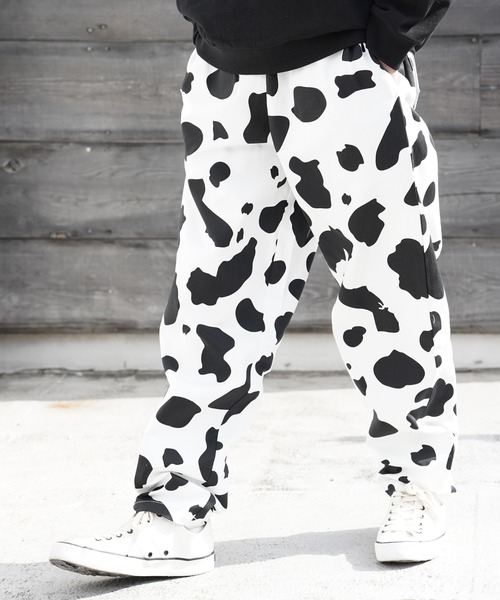 COOKMAN（クックマン）の「Cookman クックマン シェフパンツ イージーパンツ ワイドパンツ Cow柄 牛柄（その他パンツ・メンズ・ホワイト・SMALL/MEDIUM/LARGE/X-LARGE）」の16枚目の写真