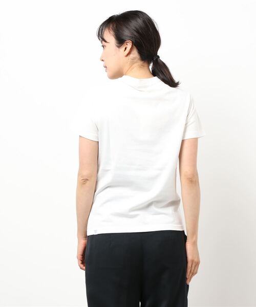 SUPP.（サップ）の「(SUPP.)ロゴTシャツ（Tシャツ/カットソー・レディース・ホワイト/カーキ・FREE）」の3枚目の写真