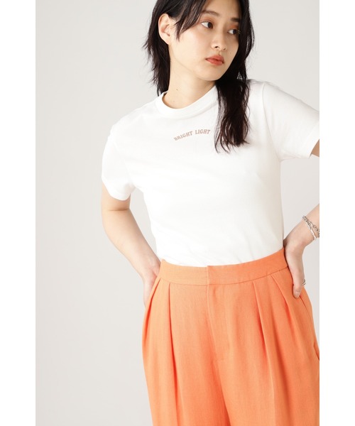 SUPP.（サップ）の「(SUPP.)ロゴTシャツ（Tシャツ/カットソー・レディース・ホワイト/カーキ・FREE）」の20枚目の写真