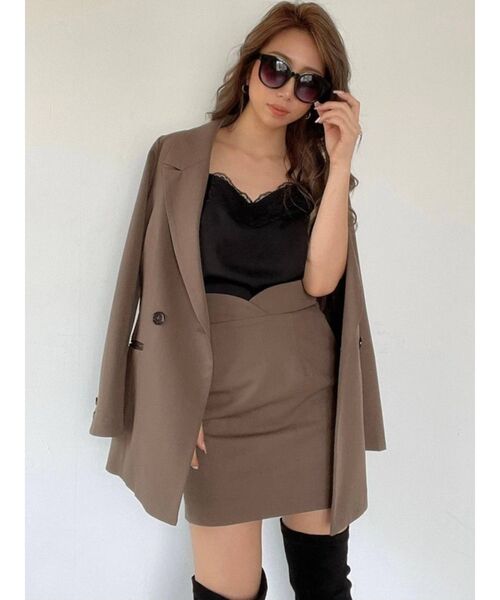 RESEXXY（リゼクシー）の「レースキャミソール（キャミソール・レディース・ブラック/ベージュ・FREE）」の3枚目の写真