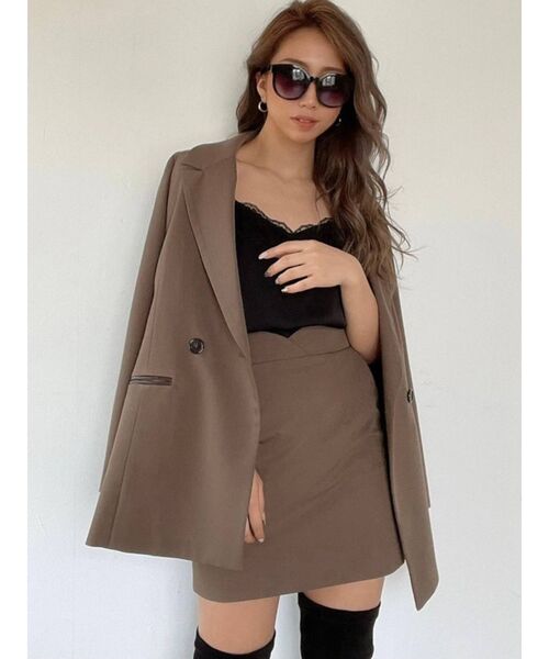 RESEXXY（リゼクシー）の「レースキャミソール（キャミソール・レディース・ブラック/ベージュ・FREE）」の4枚目の写真