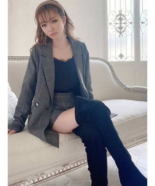 RESEXXY（リゼクシー）の「レースキャミソール（キャミソール・レディース・ブラック/ベージュ・FREE）」の8枚目の写真