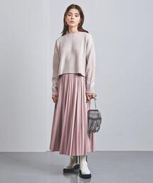 UNITED ARROWS | UWSC W リブ ショート ニット †(ニット/セーター)