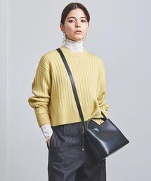 UNITED ARROWS | UWSC W リブ ショート ニット †(ニット/セーター)