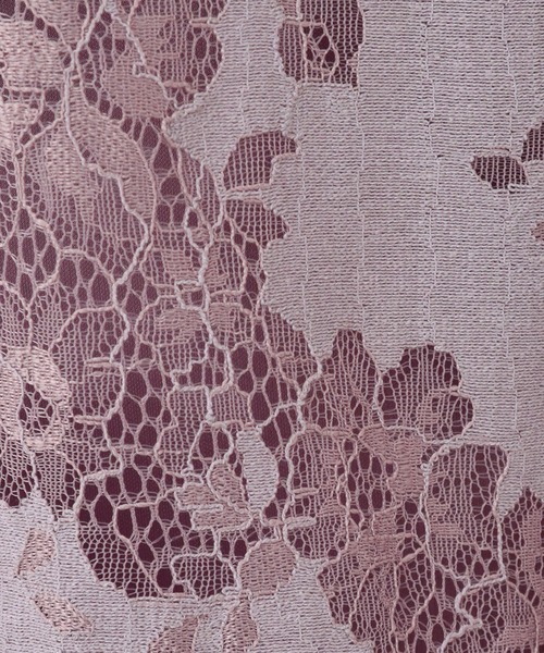 libelle more（リベル モア）の「花柄レース刺繍　3枚ハギスカート（スカート・レディース・ベージュ/ラベンダー/ブラック・M）」の21枚目の写真