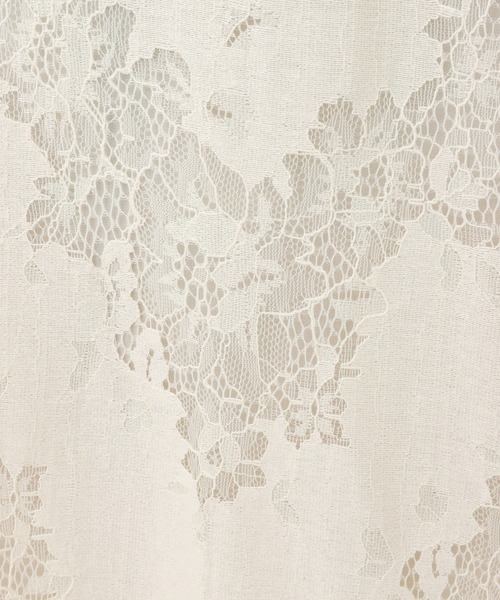 libelle more（リベル モア）の「花柄レース刺繍　3枚ハギスカート（スカート・レディース・ベージュ/ラベンダー/ブラック・M）」の20枚目の写真