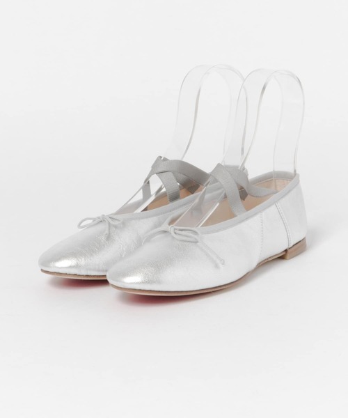 URBAN RESEARCH ROSSO WOMEN（アーバンリサーチ　ロッソ）の「OPERA NATIONAL DE PARIS　ELANI（バレエシューズ・レディース・シルバー/イエロー・36/38/37）」の2枚目の写真