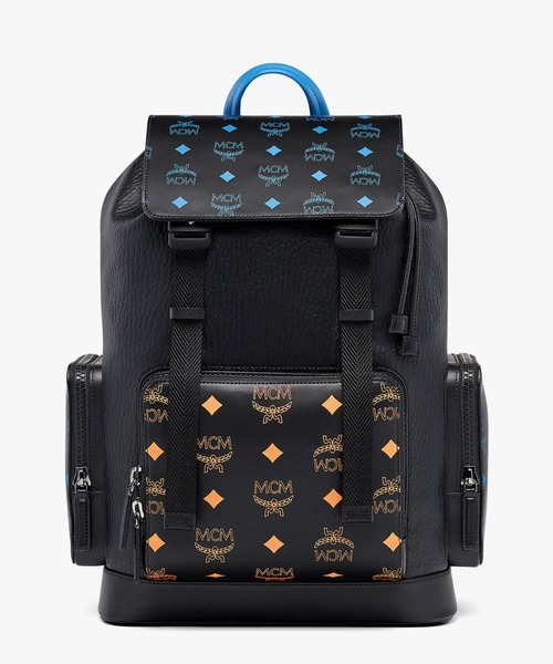 MCM スモールミディアム　ブラック MCM リュック ブラック スモールミディアムサイズ - メルカリ