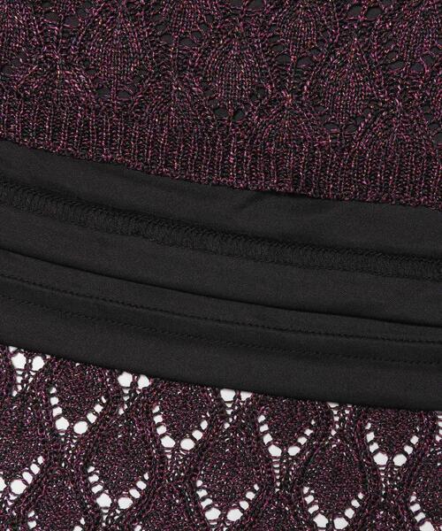 SENSE OF PLACE by URBAN RESEARCH（センスオブプレイスバイアーバンリサーチ）の「スカシアミメランジロングスカート（スカート・レディース・パープル/ブラウン/イエロー・ONE）」の20枚目の写真