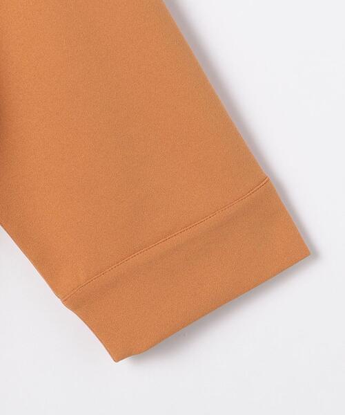 green label relaxing（グリーンレーベルリラクシング）の「カットジョーゼット ネック パーツ プルオーバー カットソー（Tシャツ/カットソー・レディース・オレンジ/ダークグレー/ナチュラル・FREE）」の17枚目の写真