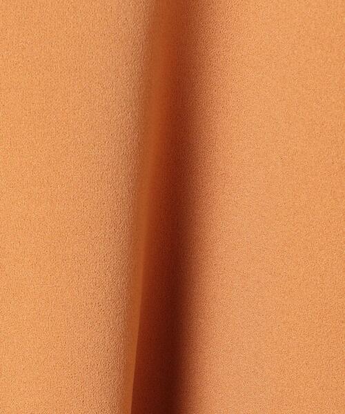 green label relaxing（グリーンレーベルリラクシング）の「カットジョーゼット ネック パーツ プルオーバー カットソー（Tシャツ/カットソー・レディース・オレンジ/ダークグレー/ナチュラル・FREE）」の9枚目の写真