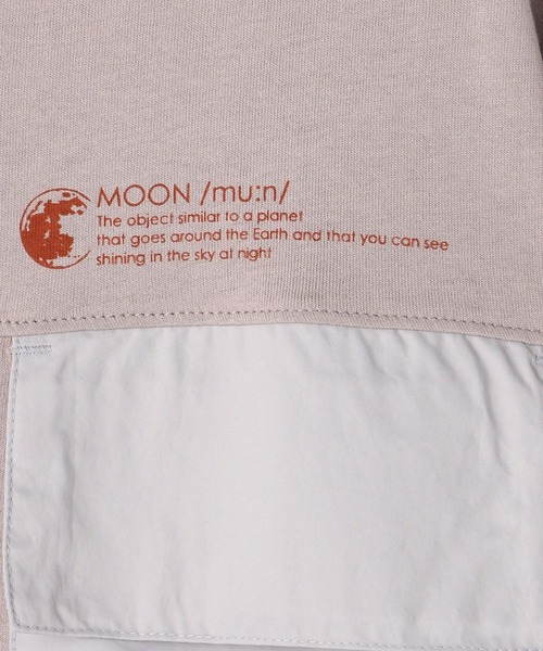 179/WG(イチナナキュウダブルジー)の「ダブルポケットロングTシャツ(Tシャツ/カットソー・レディース・グレー/オフホワイト/チャコールグレー・FREE)」の19枚目の写真